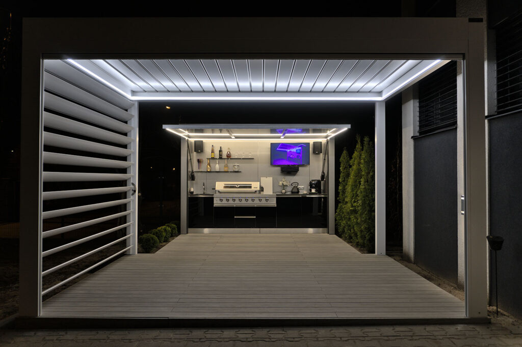 dasrollsegel.at, Lamellendach